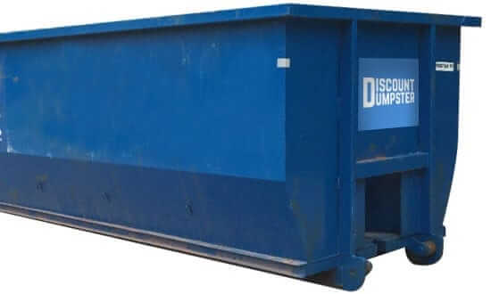 Roll Off Dumpster Rental Blue