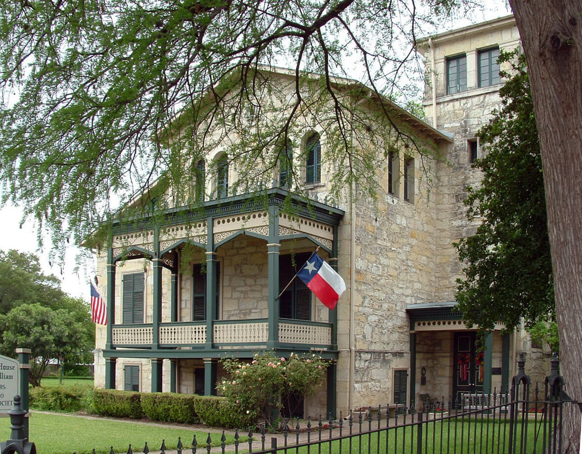 Photo of the Anton Wulff House in King William, San Antonio