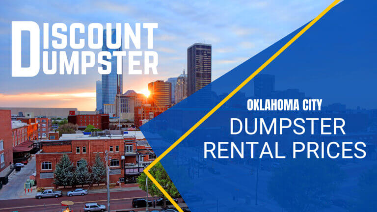 Discount dumpster roll off dumpster pricing in Oklahoma City, OK