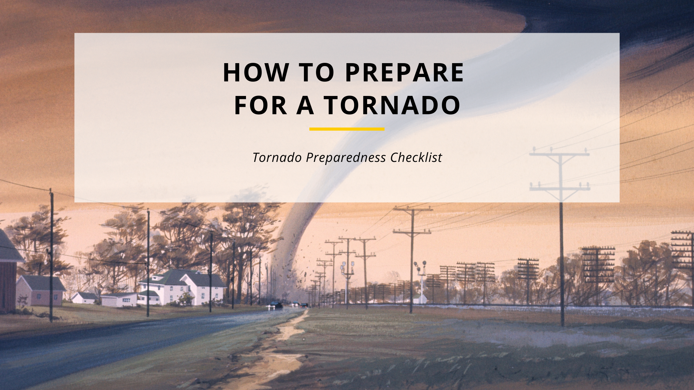 How to prepare your home for tornado season