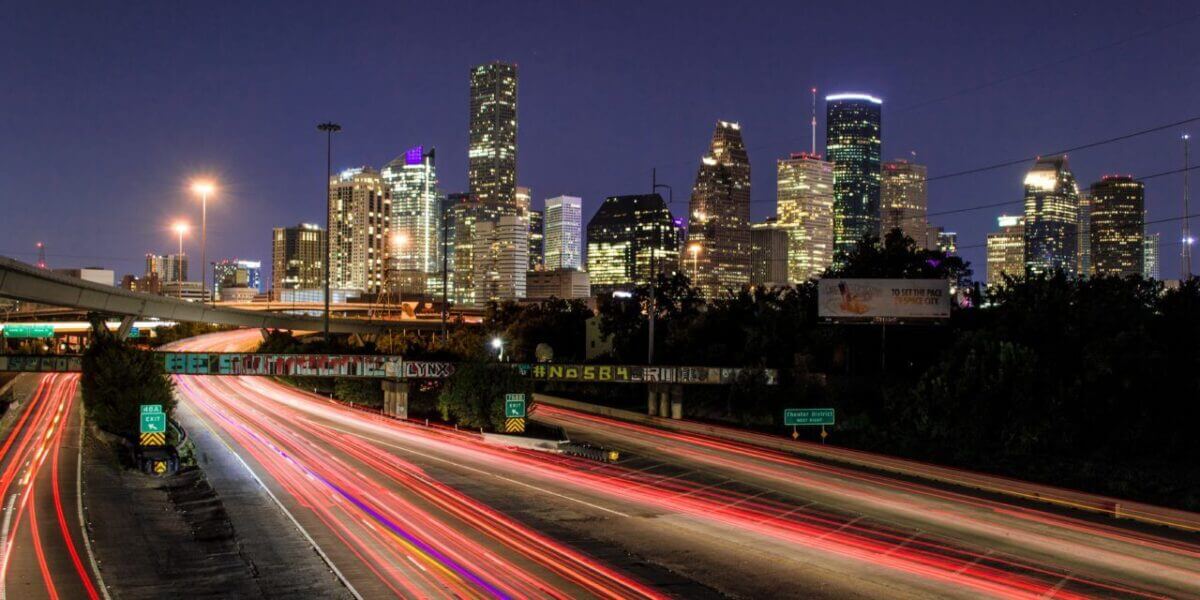 A photo of Houston's Inner Loop