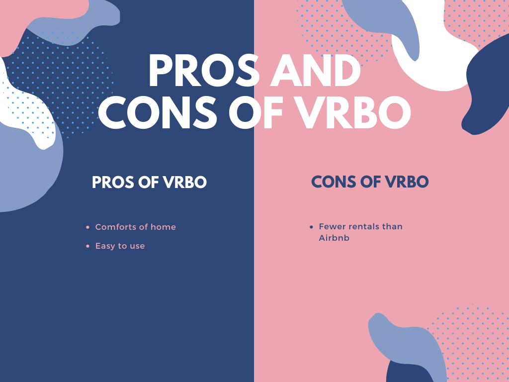 a pros and cons list of VRBO